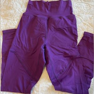 Purple leggings